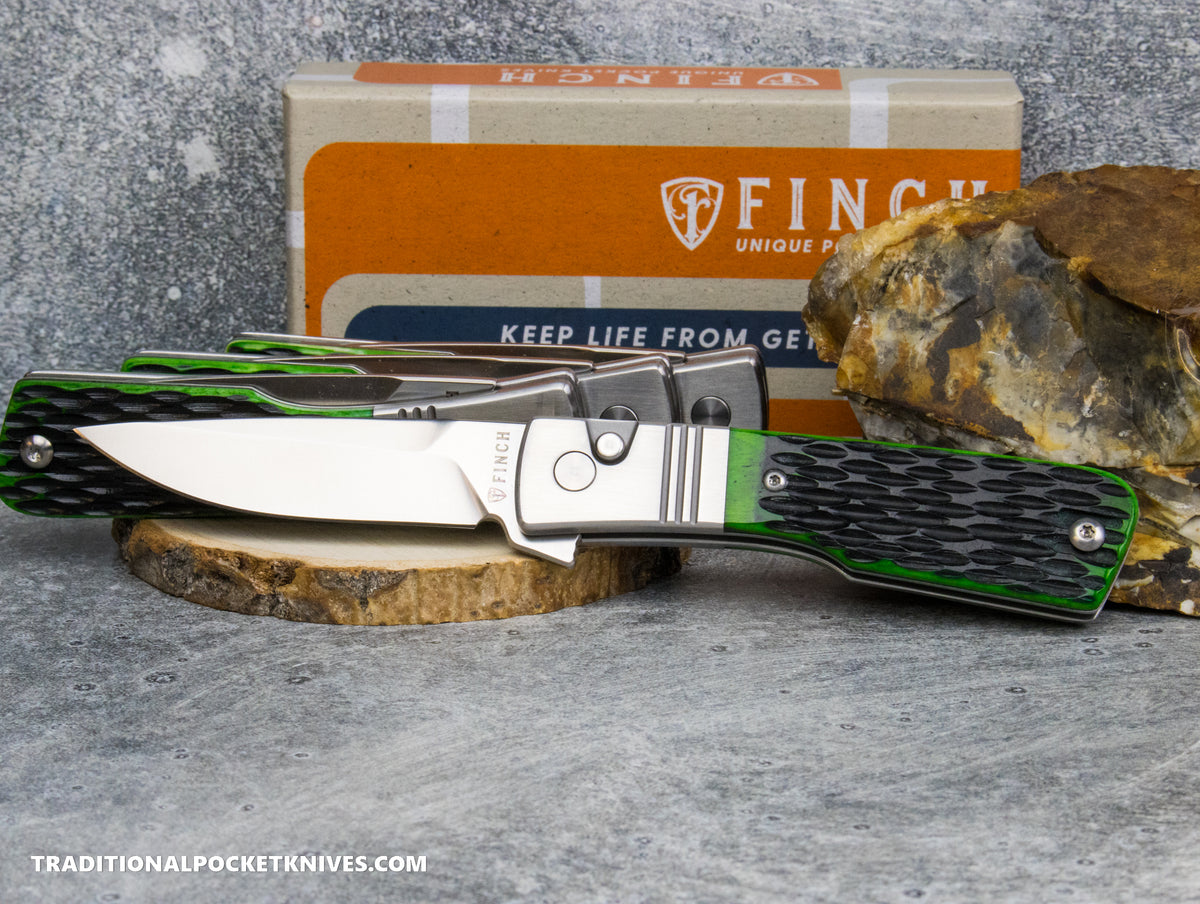 Finch El Camino Clover Green Jigged Bone