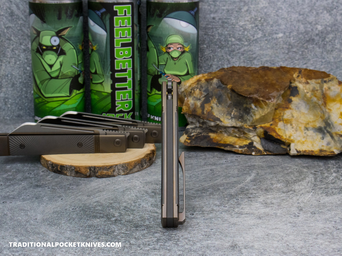 Jack Wolf Knives Feelbetter Jack Titanium Starburst