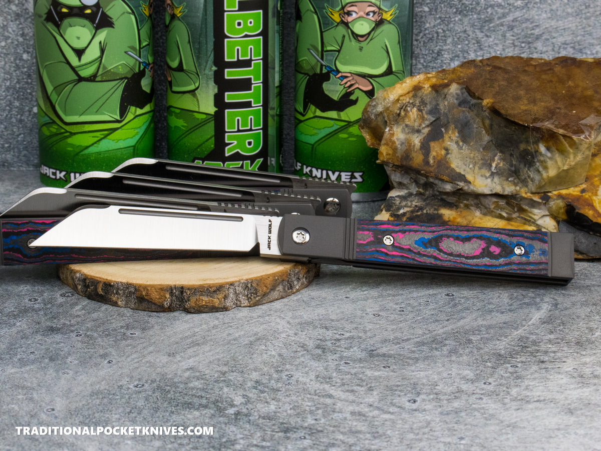 Jack Wolf Knives Feelbetter Jack CamoCarbon Miami
