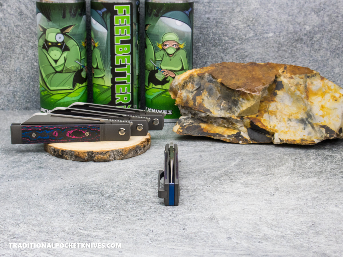 Jack Wolf Knives Feelbetter Jack CamoCarbon Miami