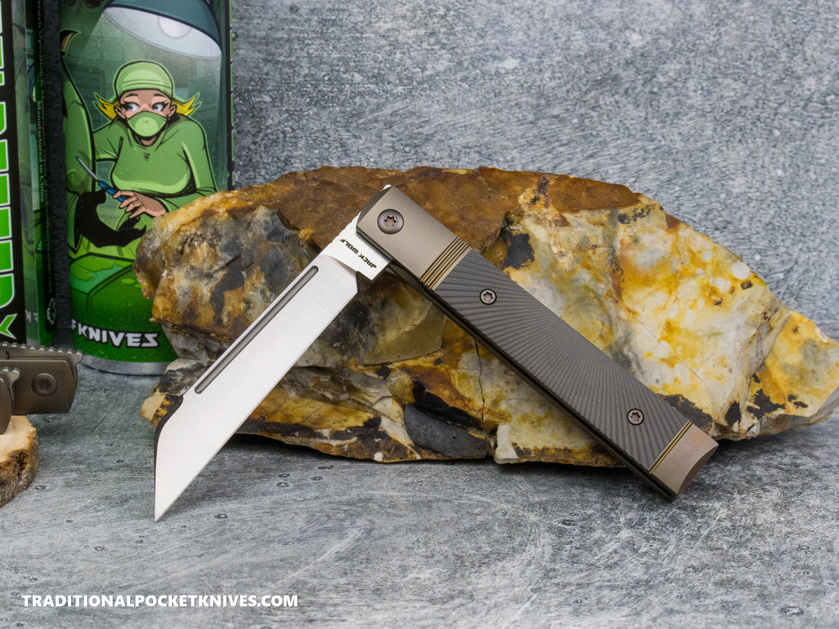 Jack Wolf Knives Feelbetter Jack Titanium Starburst