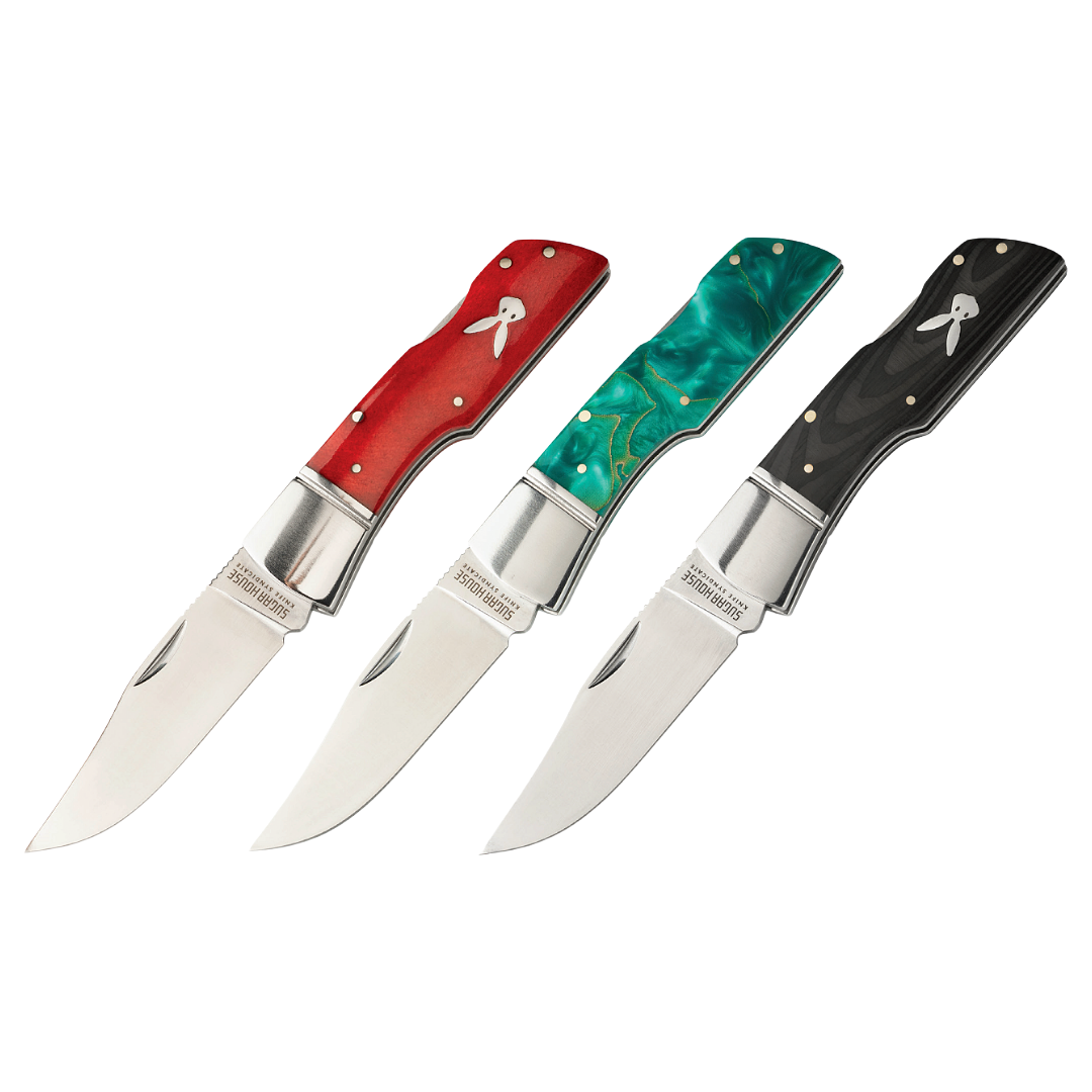 Finch Jackrabbit Mint Cream Resin - Sugar House Knife Syndicate Series