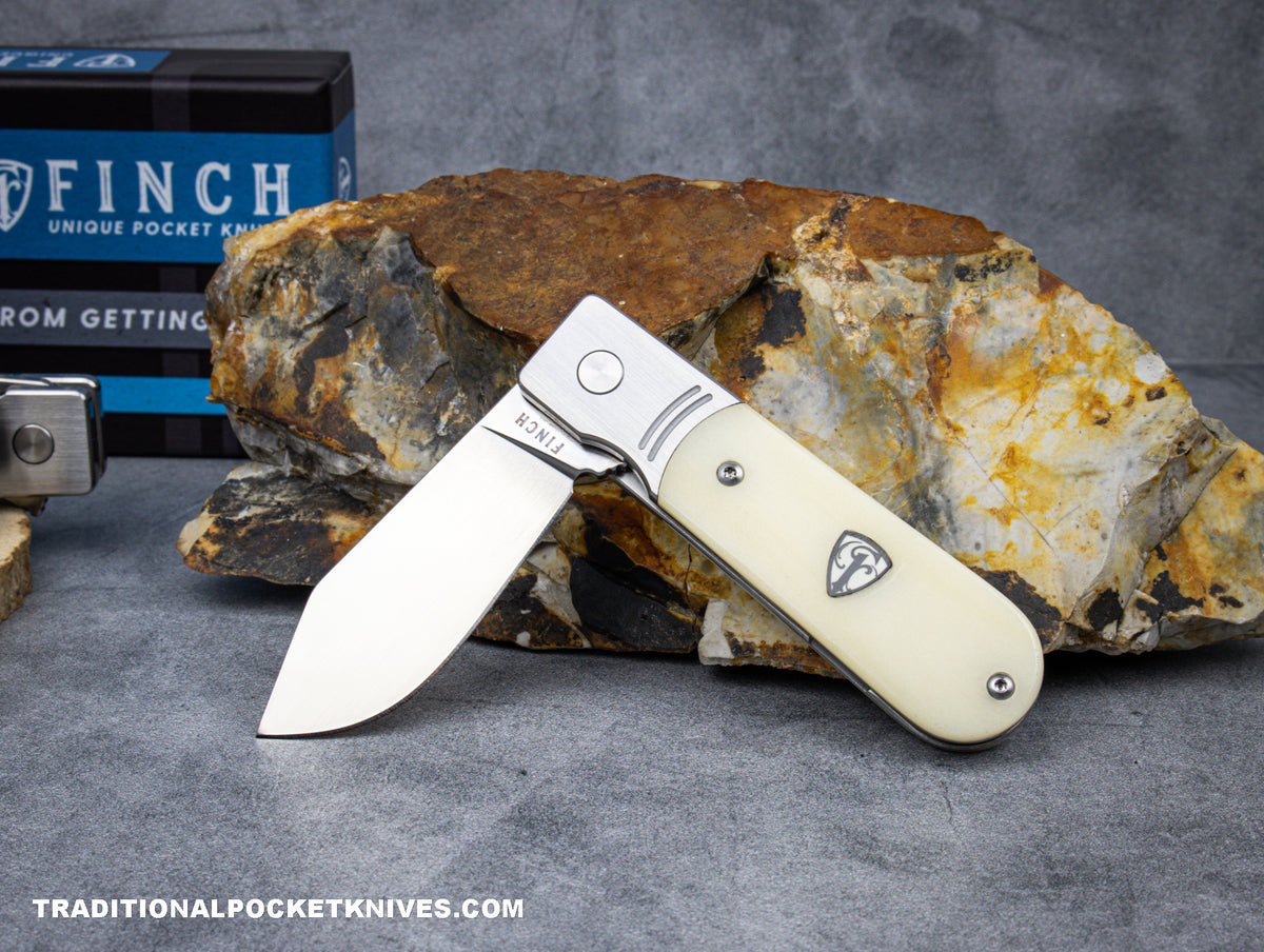 Finch Model 1929 Smooth White Bone