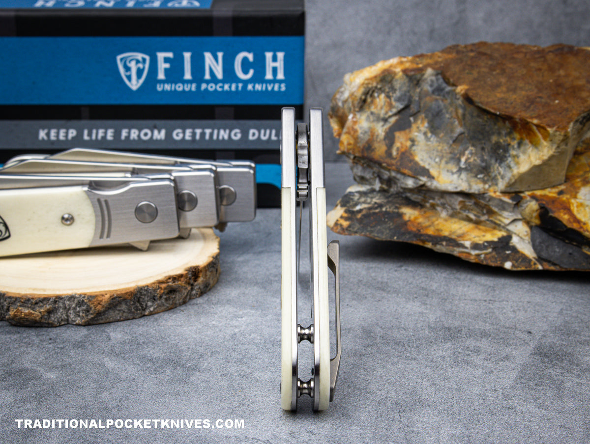 Finch Model 1929 Smooth White Bone