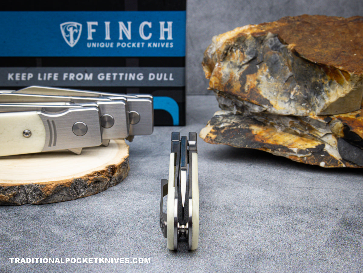 Finch Model 1929 Smooth White Bone