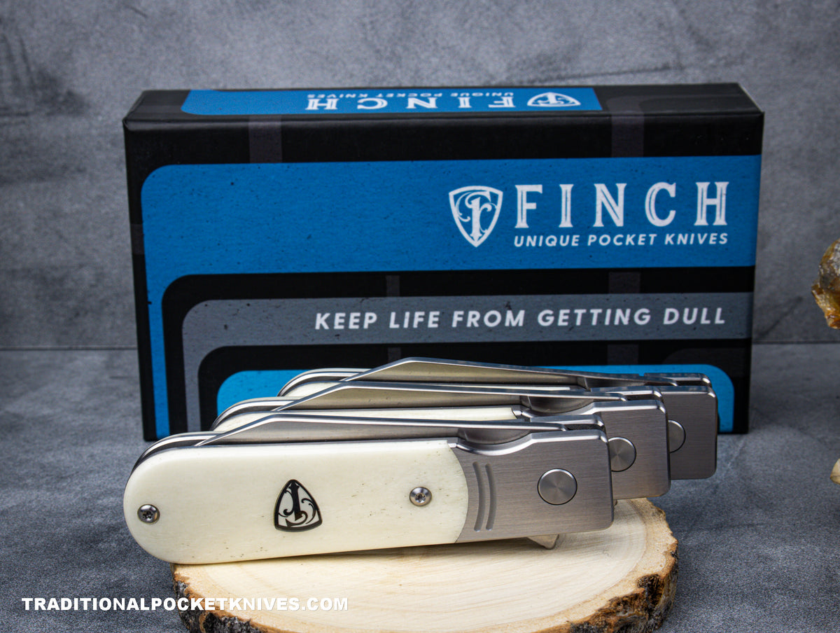 Finch Model 1929 Smooth White Bone