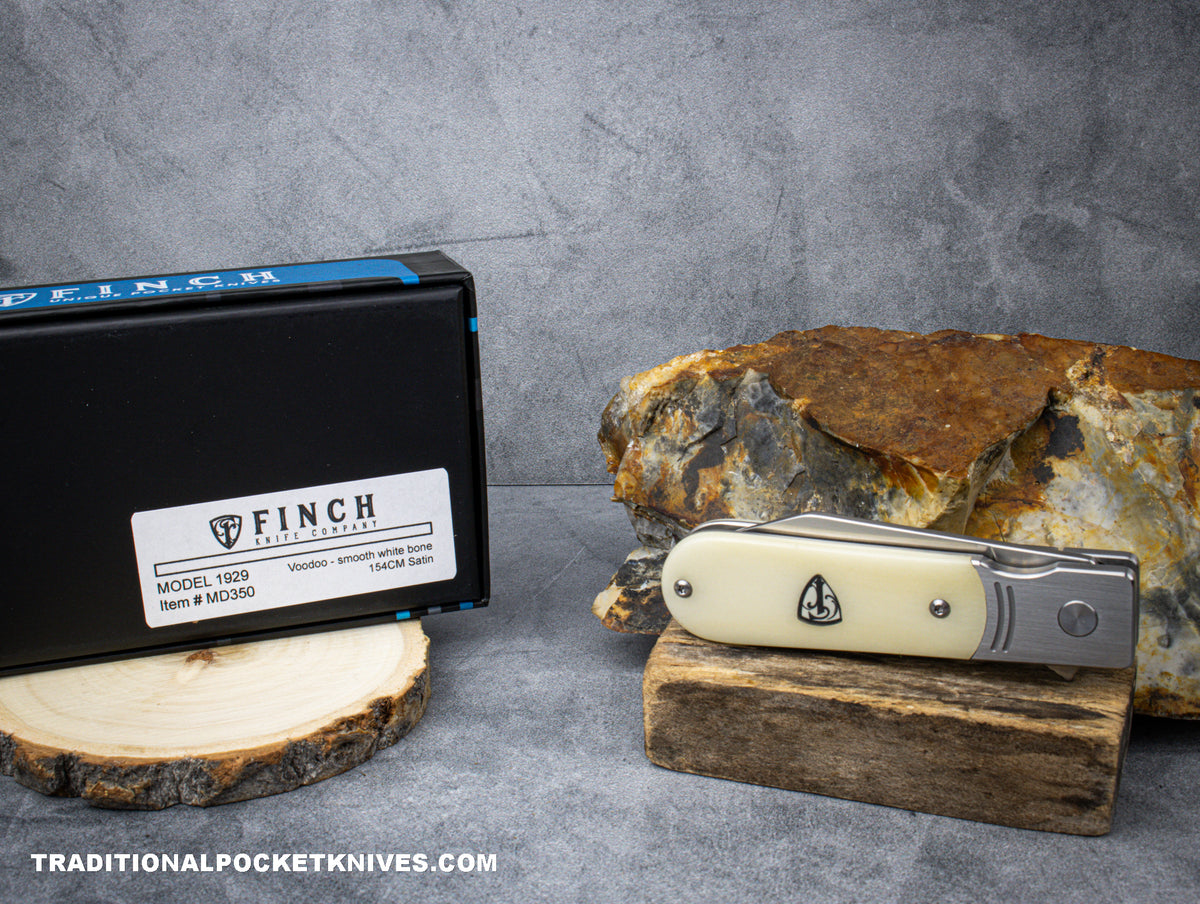 Finch Model 1929 Smooth White Bone