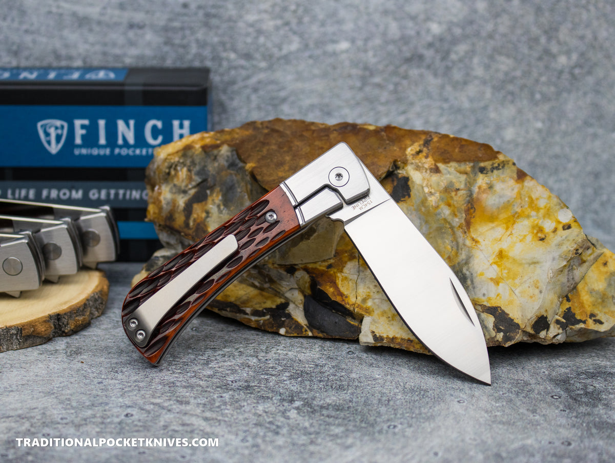 Finch Pipeline Crawdad Tan Jigged Bone