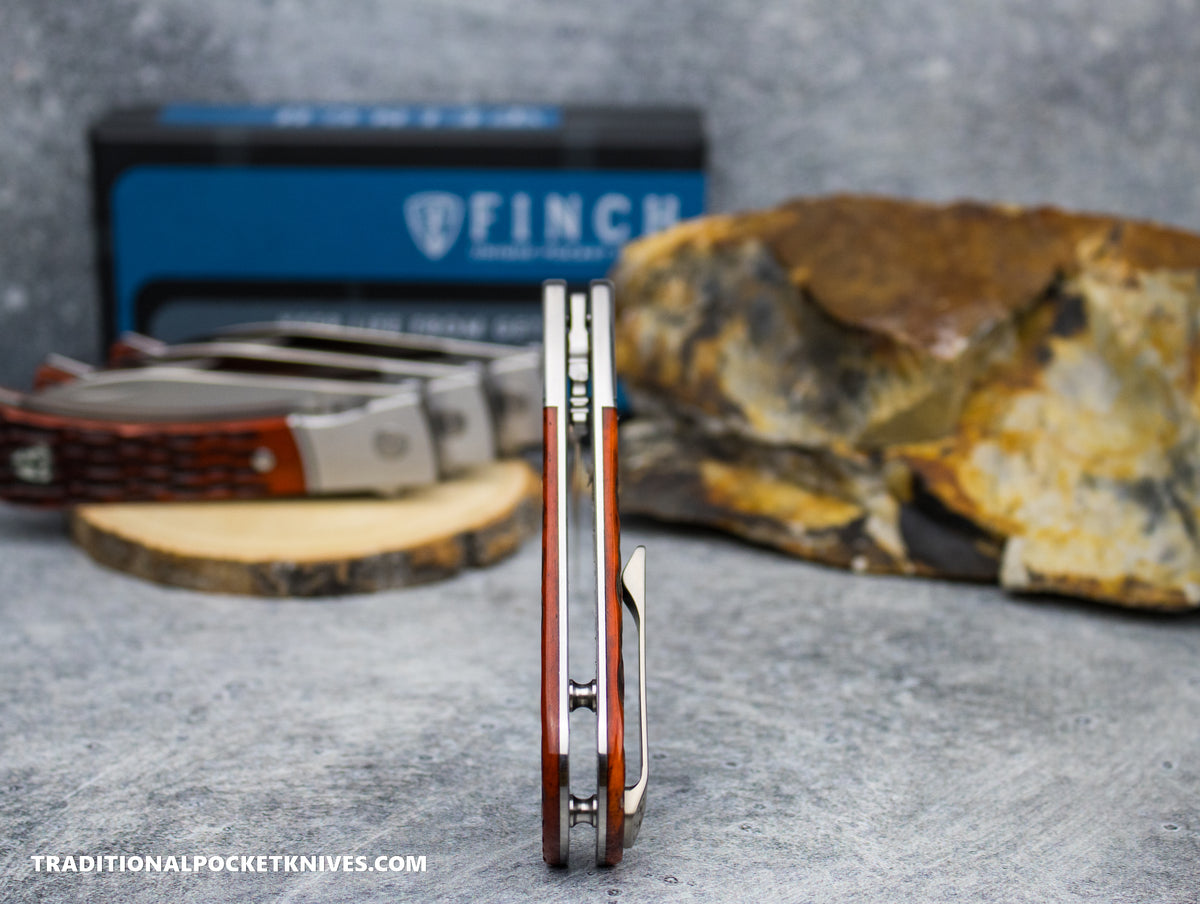 Finch Pipeline Crawdad Tan Jigged Bone