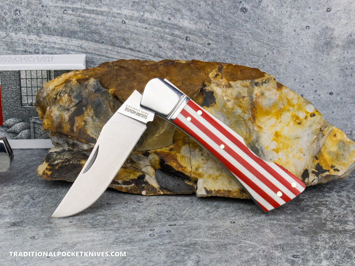 Finch Flying Goddess Barber's Delight G10- Sugar House Knife Syndicate Series