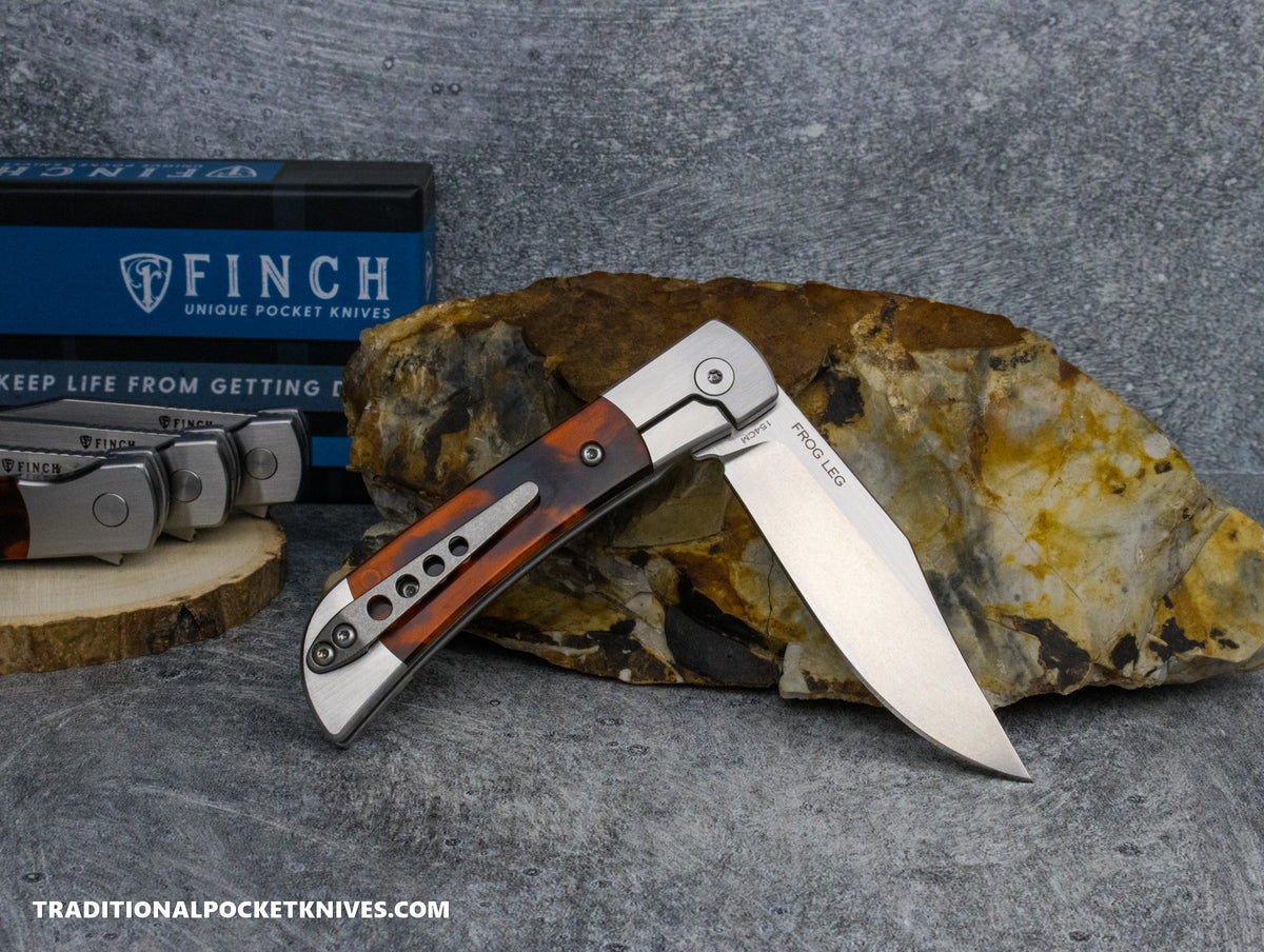Finch Frog Leg Tortoise Resin