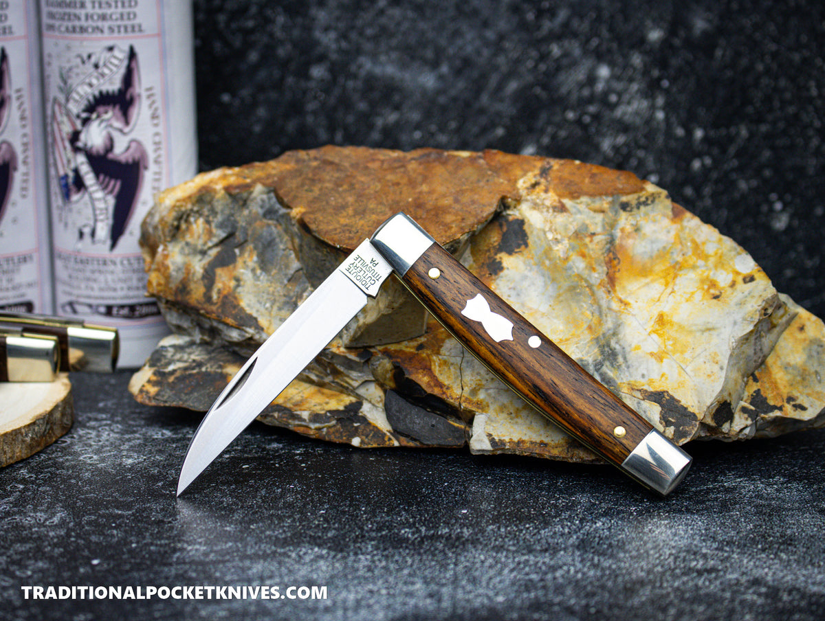 Great Eastern Cutlery #130124 Tidioute Cutlery Whip Cocobolo Wood