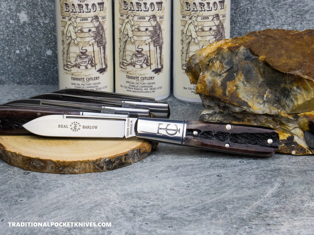 Great Eastern Cutlery #152126 Tidioute Cutlery Sawyer Barlow Brown Soup Bone - Charlie Campagna Special Factory Order