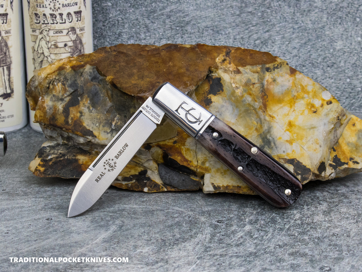Great Eastern Cutlery #152126 Tidioute Cutlery Sawyer Barlow Brown Soup Bone - Charlie Campagna Special Factory Order
