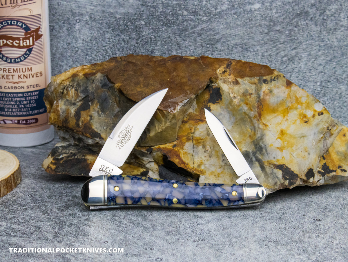 Great Eastern Cutlery #380225 Northfield UNXLD Special Factory Assembly Campfire Whittler Spring Ice Out Acrylic