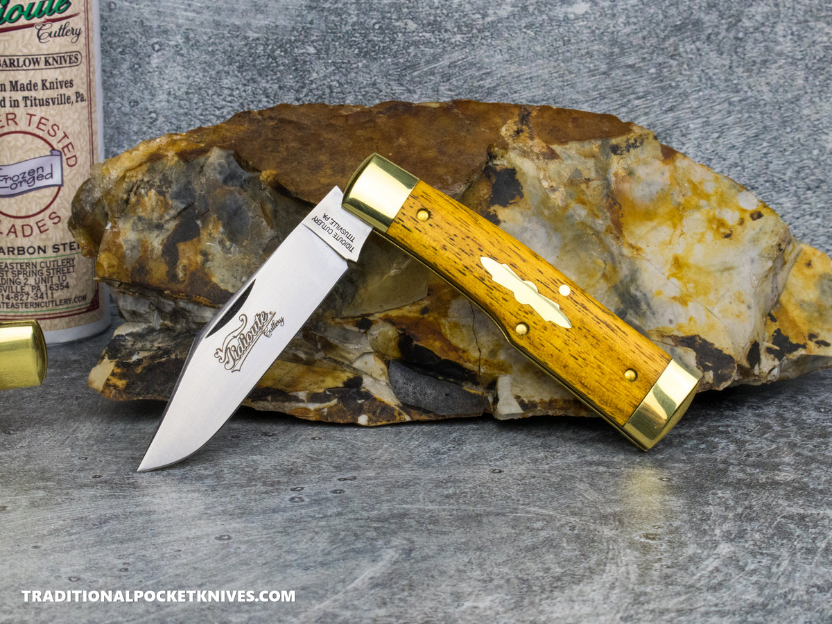 Great Eastern Cutlery #441126 Tidioute Cutlery Buffalo Jack Osage Orange Wood