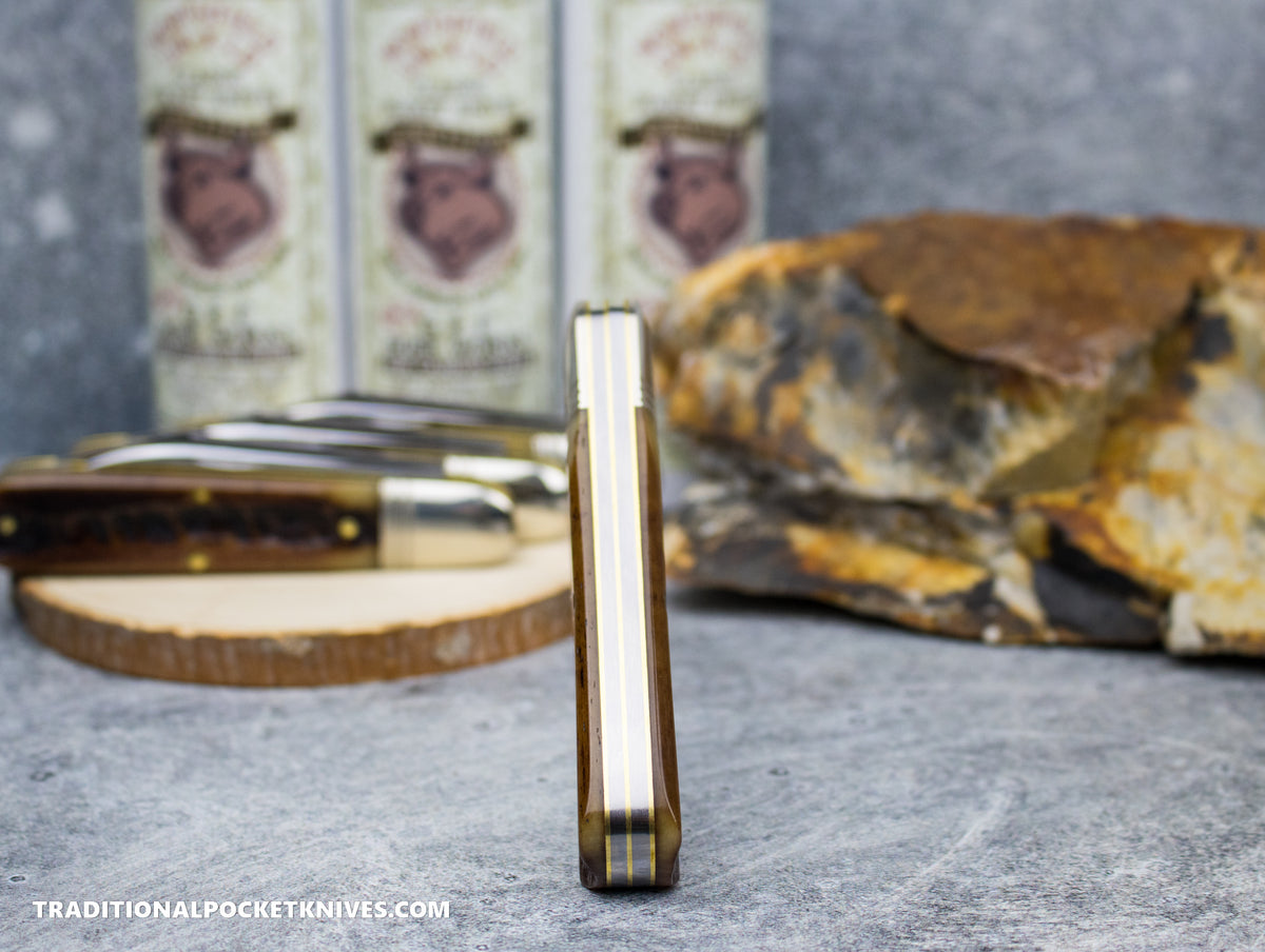 Great Eastern Cutlery #781224 Northfield UNXLD Bullet End Barlow Frontier Marrow Bone