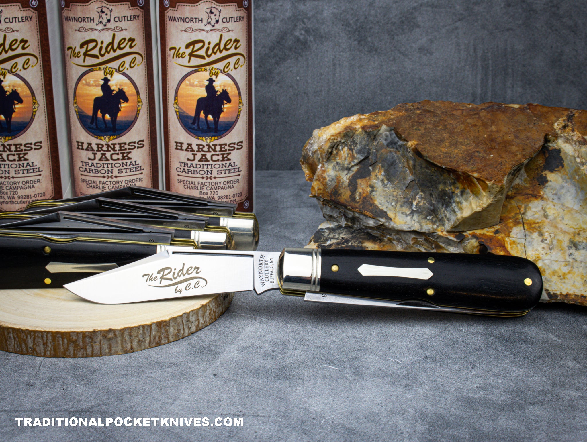 o1020 カイナイト·スローターコヴン Great Eastern Cutlery #861223P Waynorth Cutlery Harness Jack Gabon