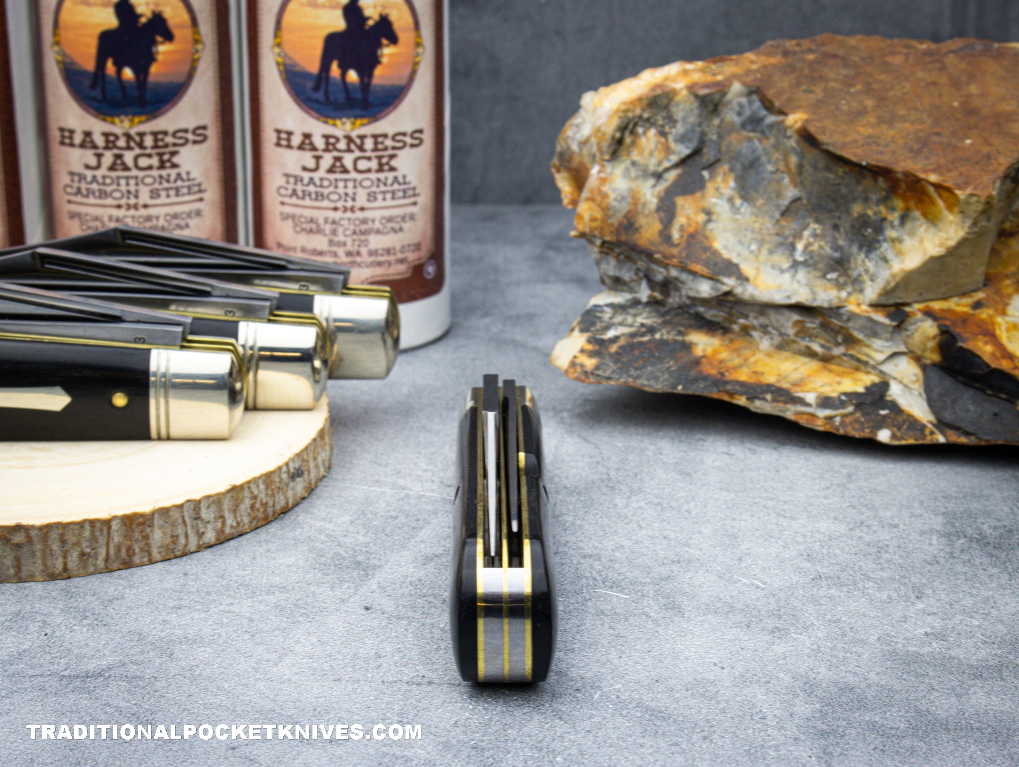 SABREE☆ターコイズ ウエスタン Great Eastern Cutlery #861223P Waynorth Cutlery Harness Jack Gabon