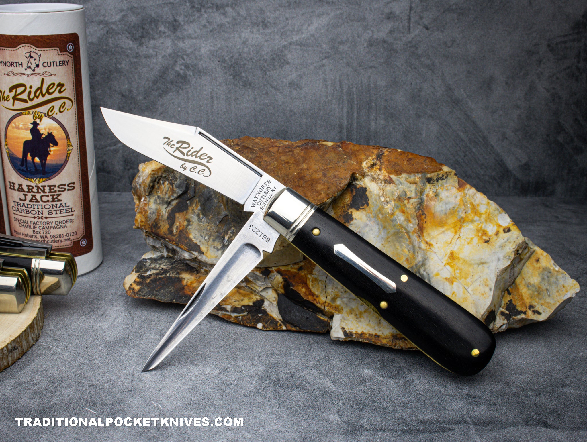 Great Eastern Cutlery #861223P Waynorth Cutlery Harness Jack Gabon