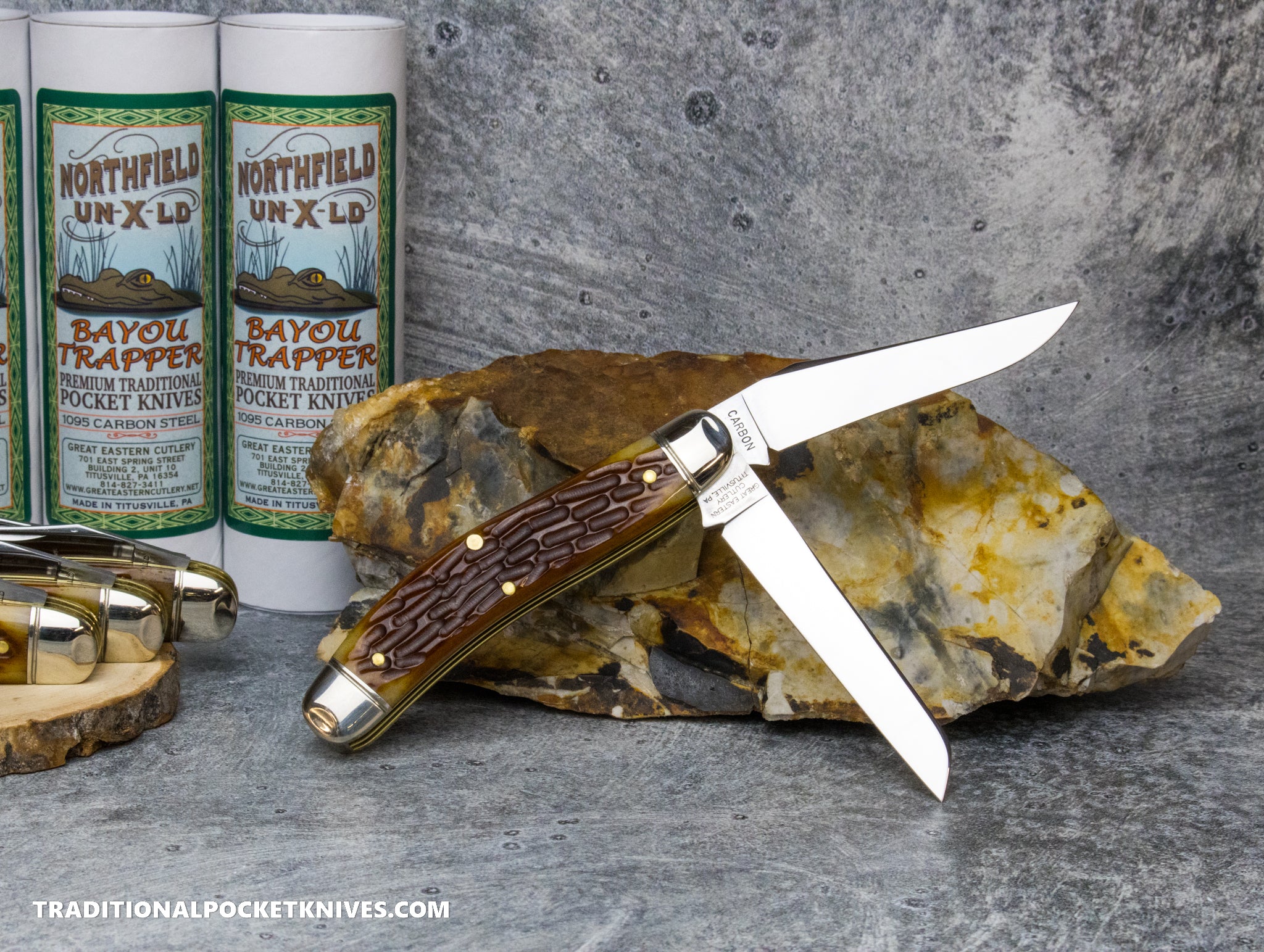 Great Eastern Cutlery #888225 Northfield UNXLD Bayou Trapper