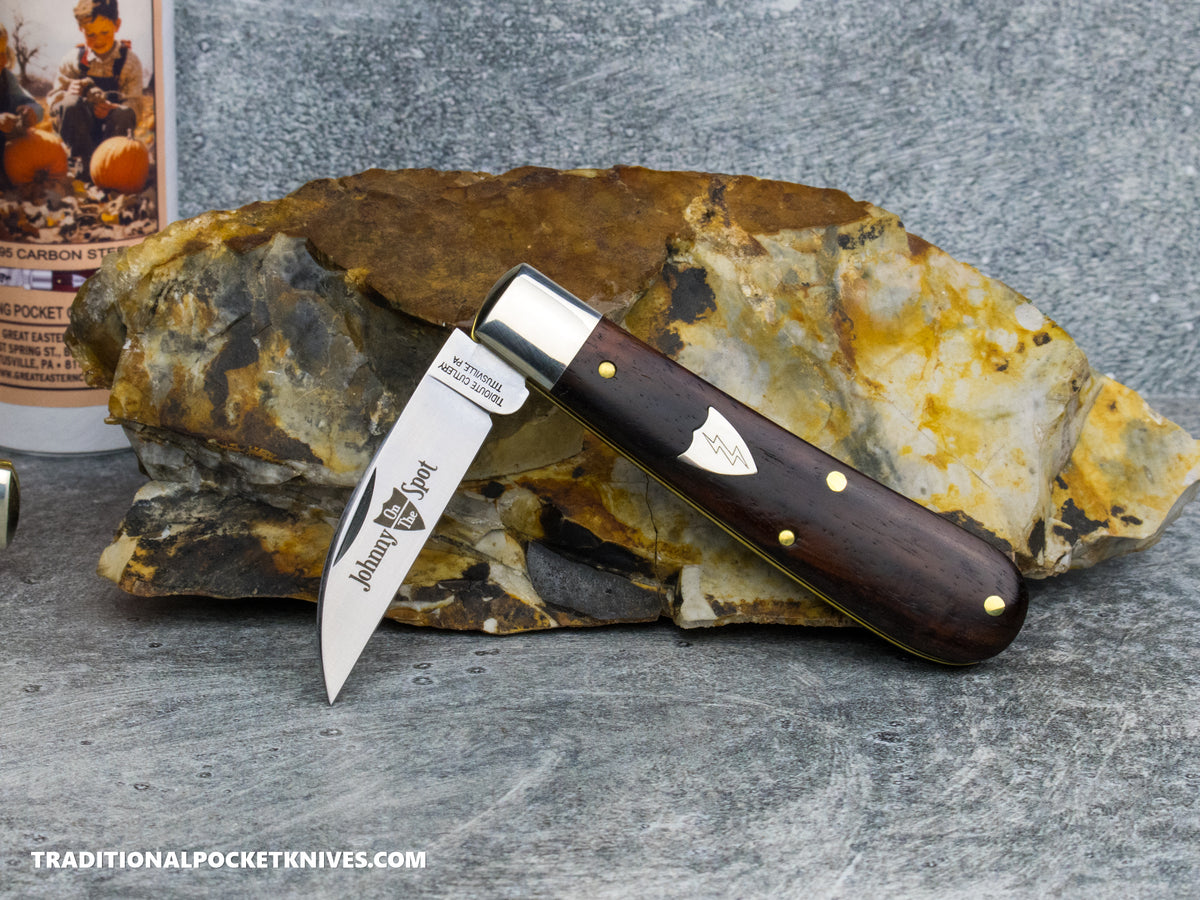 Great Eastern Cutlery #930126L Tidioute Cutlery Whittling Knife Cocobolo Wood
