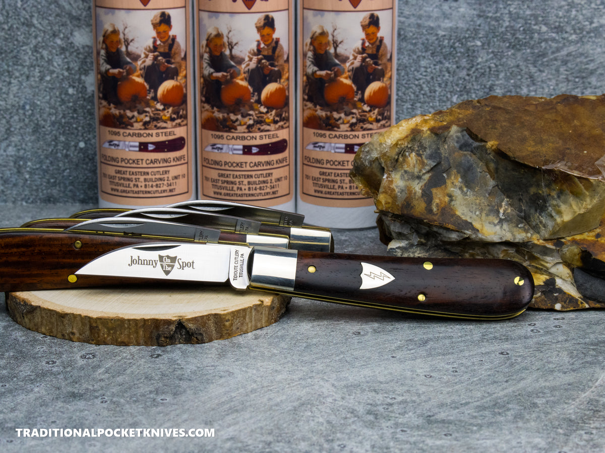 Great Eastern Cutlery #930126L Tidioute Cutlery Whittling Knife Cocobolo Wood