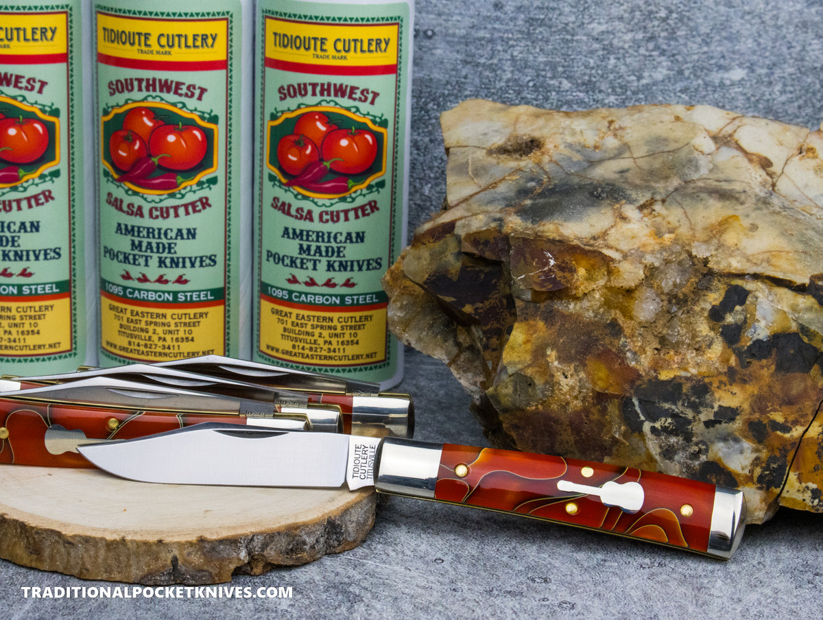 Great Eastern Cutlery #941125 Tidioute Cutlery Liberty Southwest Salsa Cutter Tomato Acrylic