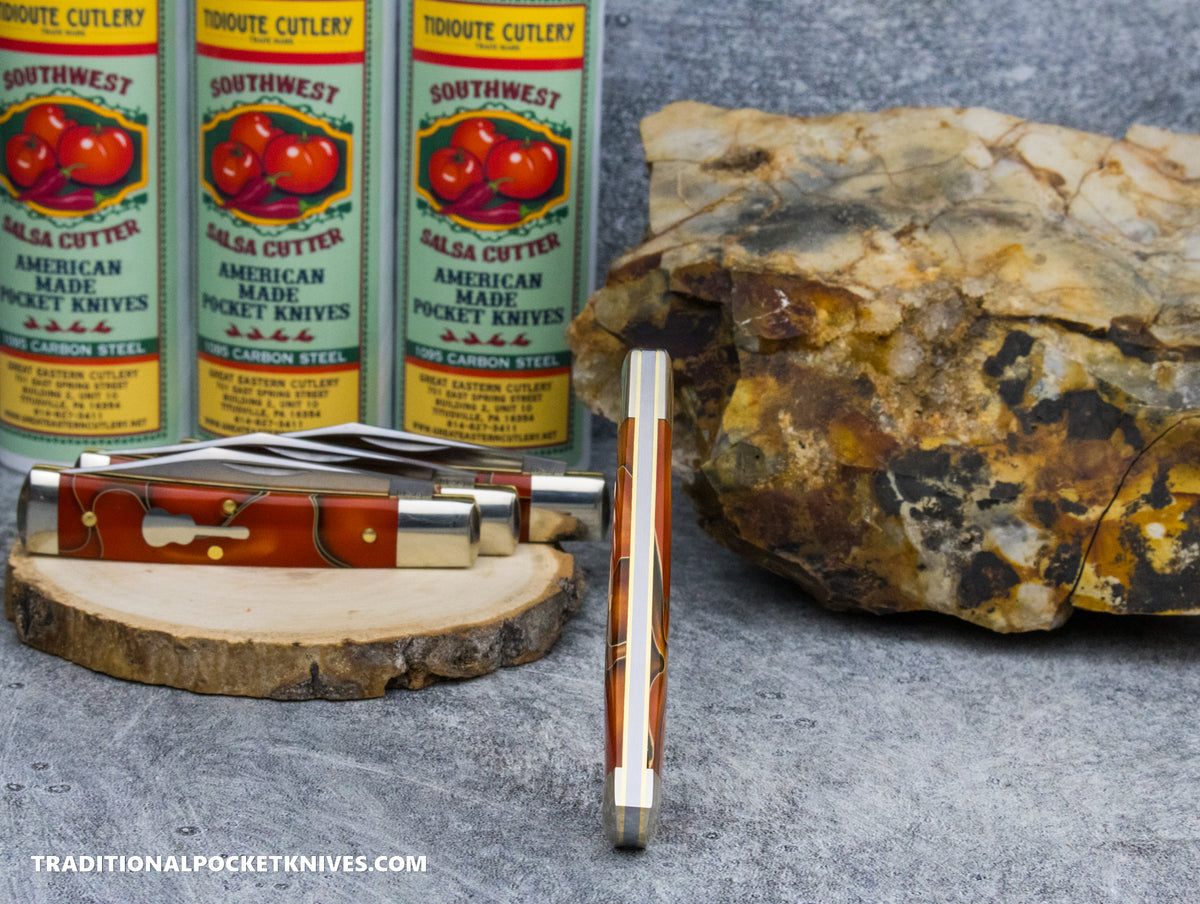 Great Eastern Cutlery #941125 Tidioute Cutlery Liberty Southwest Salsa Cutter Tomato Acrylic