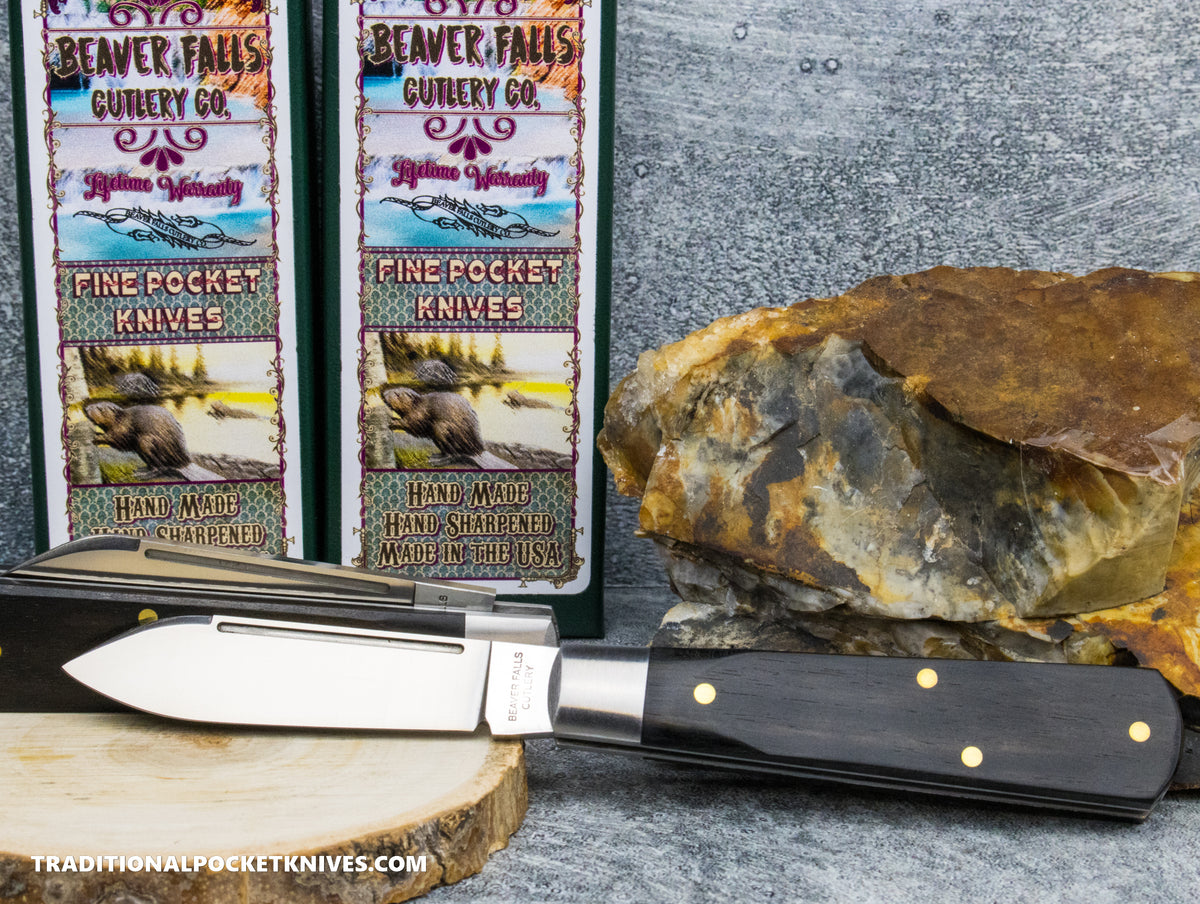 Cooper Cutlery Beaver Falls Cutlery Co. Ebony Wood Jack (EBONY)