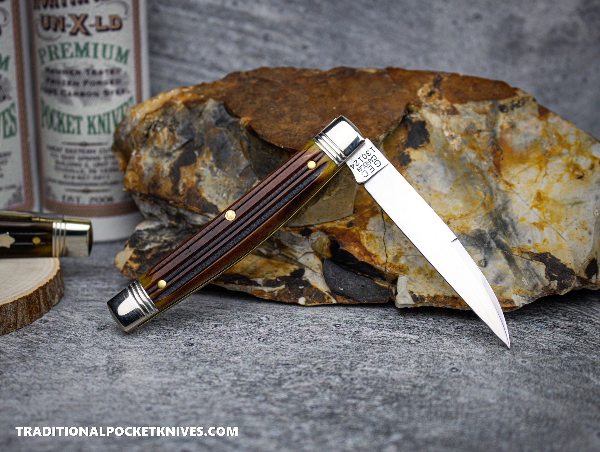 Great Eastern Cutlery #130124 Northfield UNXLD Whip Antique