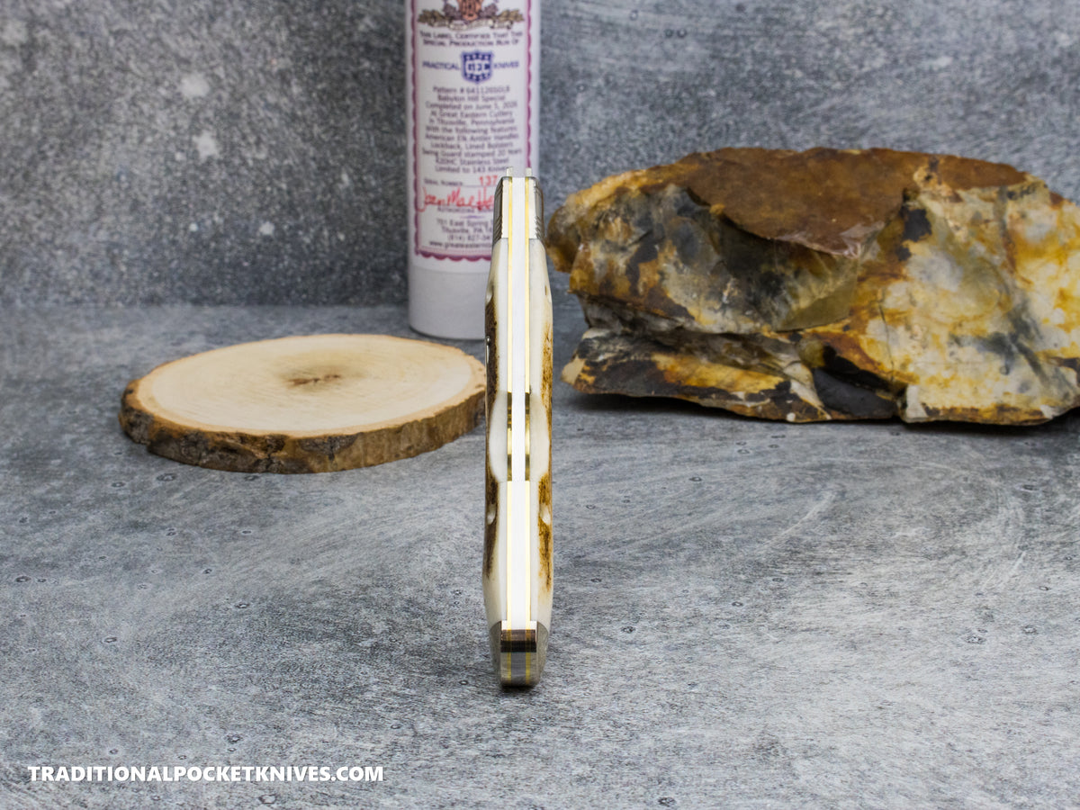 Great Eastern Cutlery #641126SS LB SG Babylon Hill Special American Elk Antler - Serial #137