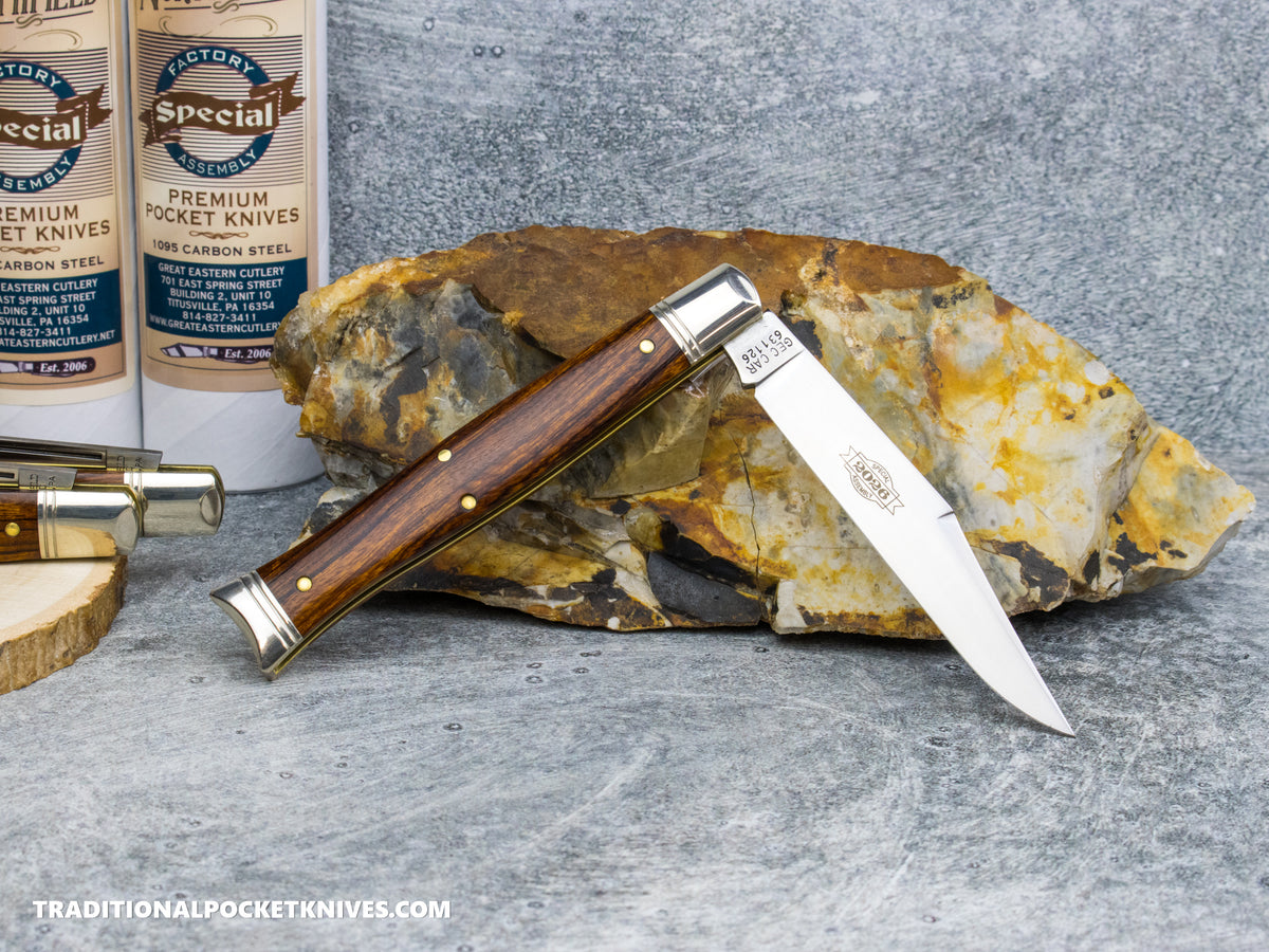Great Eastern Cutlery #631126 Northfield UNXLD Fish Tail Desert Ironwood - Special Factory Assembly