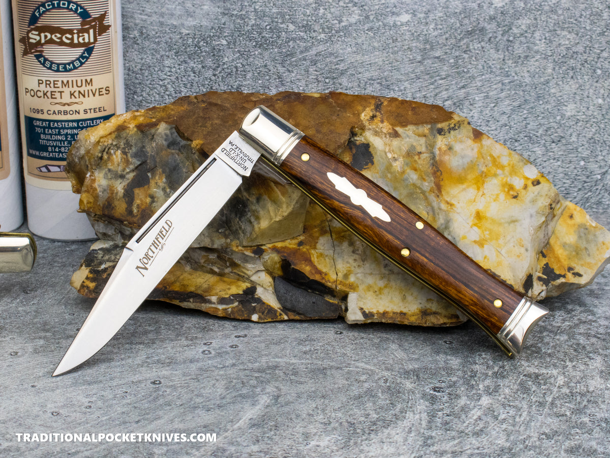 Great Eastern Cutlery #631126 Northfield UNXLD Fish Tail Desert Ironwood - Special Factory Assembly