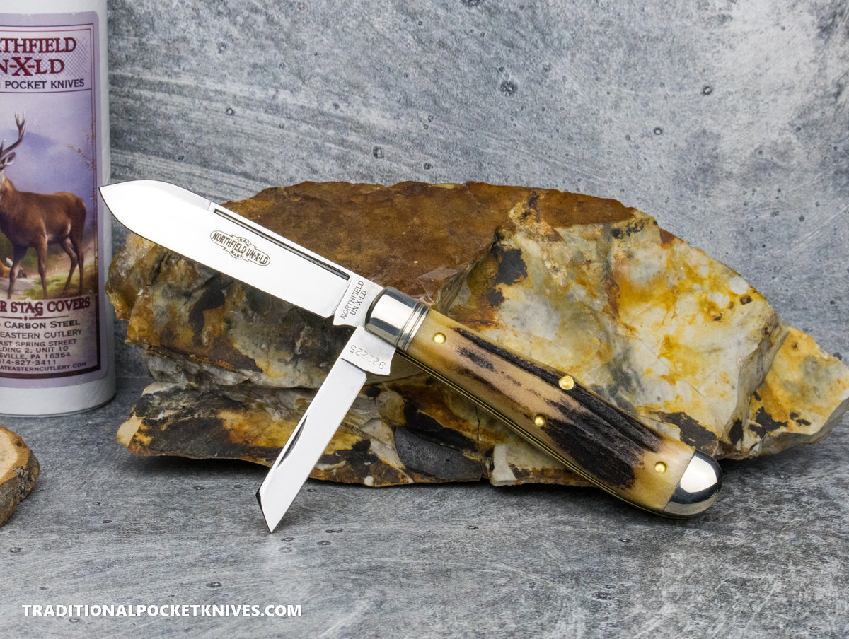 Great Eastern Cutlery #922225 Northfield UNLXD Eureka Jack Sambar Stag #1