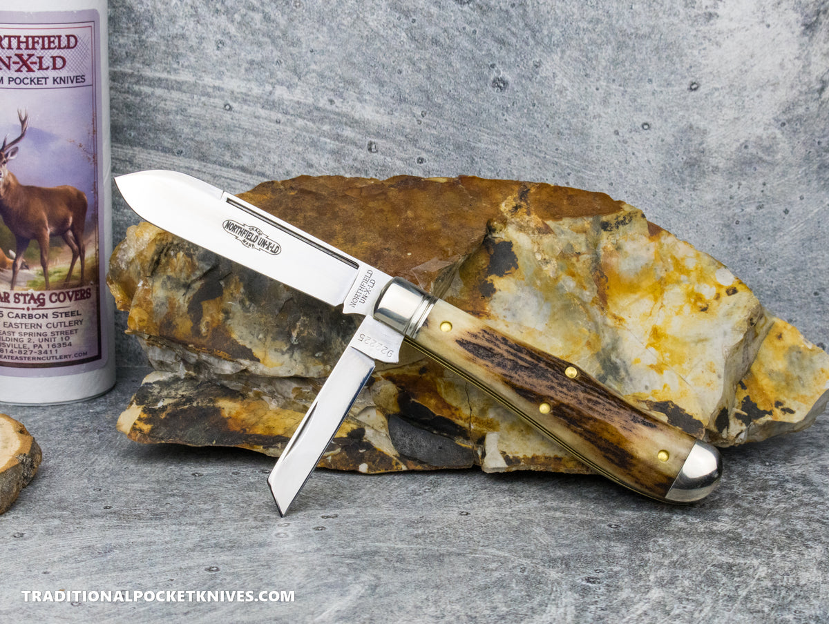 Great Eastern Cutlery #922225 Northfield UNLXD Eureka Jack Sambar Stag #4