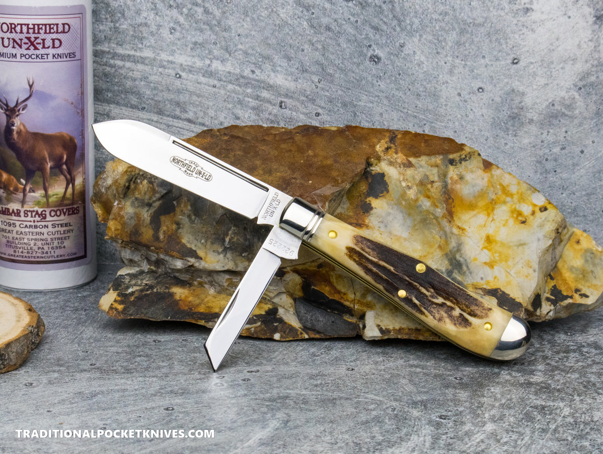 Great Eastern Cutlery #922225 Northfield UNLXD Eureka Jack Sambar Stag #7