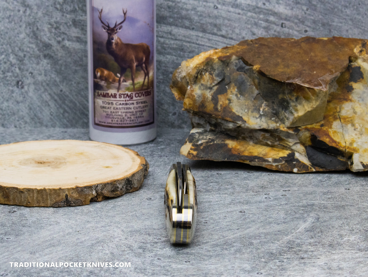 Great Eastern Cutlery #922225 Northfield UNLXD Eureka Jack Sambar Stag #2