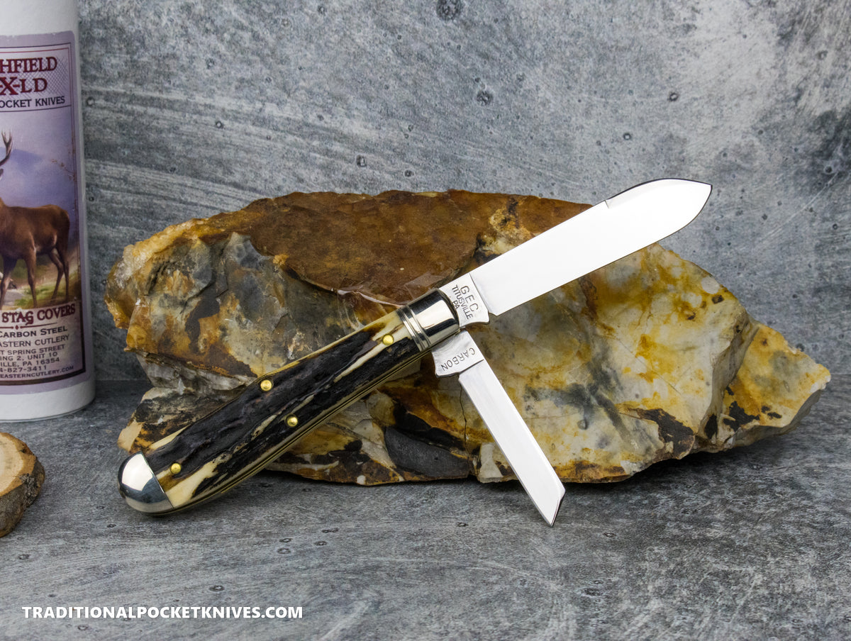 Great Eastern Cutlery #922225 Northfield UNLXD Eureka Jack Sambar Stag #3