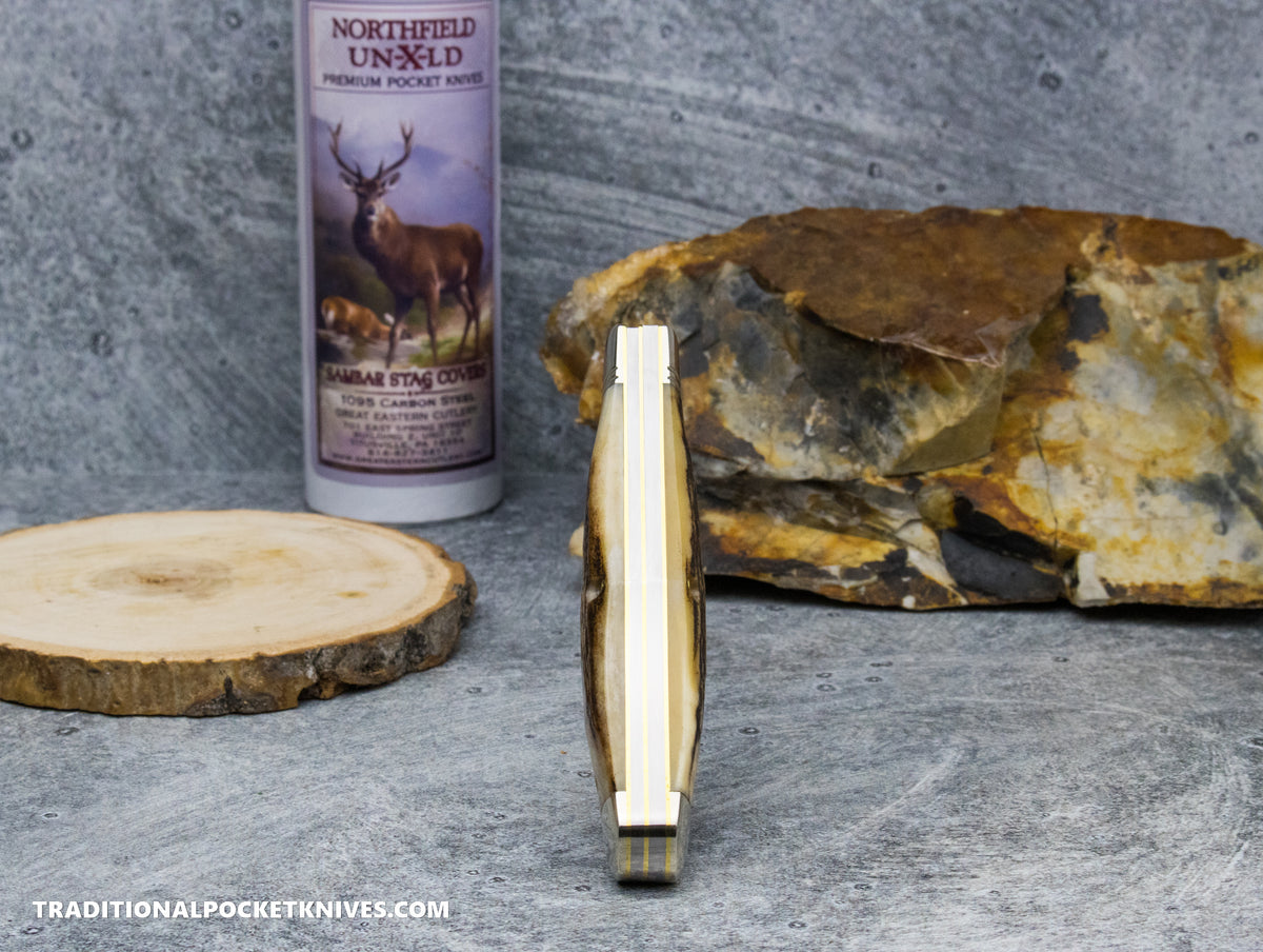 Great Eastern Cutlery #922225 Northfield UNLXD Eureka Jack Sambar Stag #4