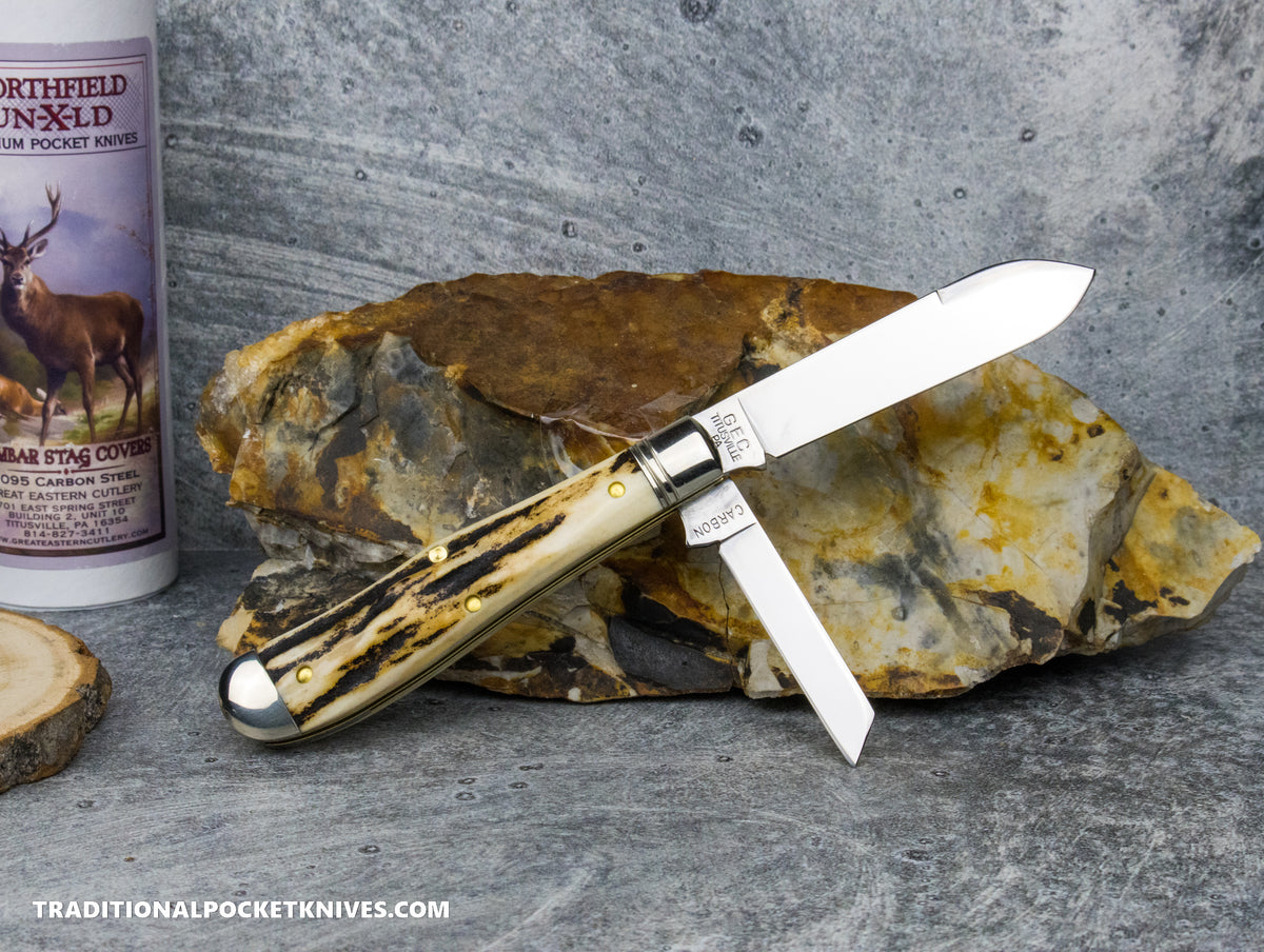 Great Eastern Cutlery #922225 Northfield UNLXD Eureka Jack Sambar Stag #5