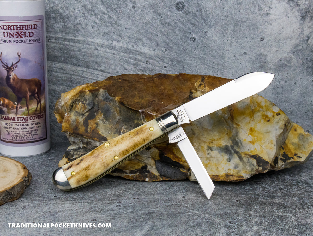 Great Eastern Cutlery #922225 Northfield UNLXD Eureka Jack Sambar Stag #6