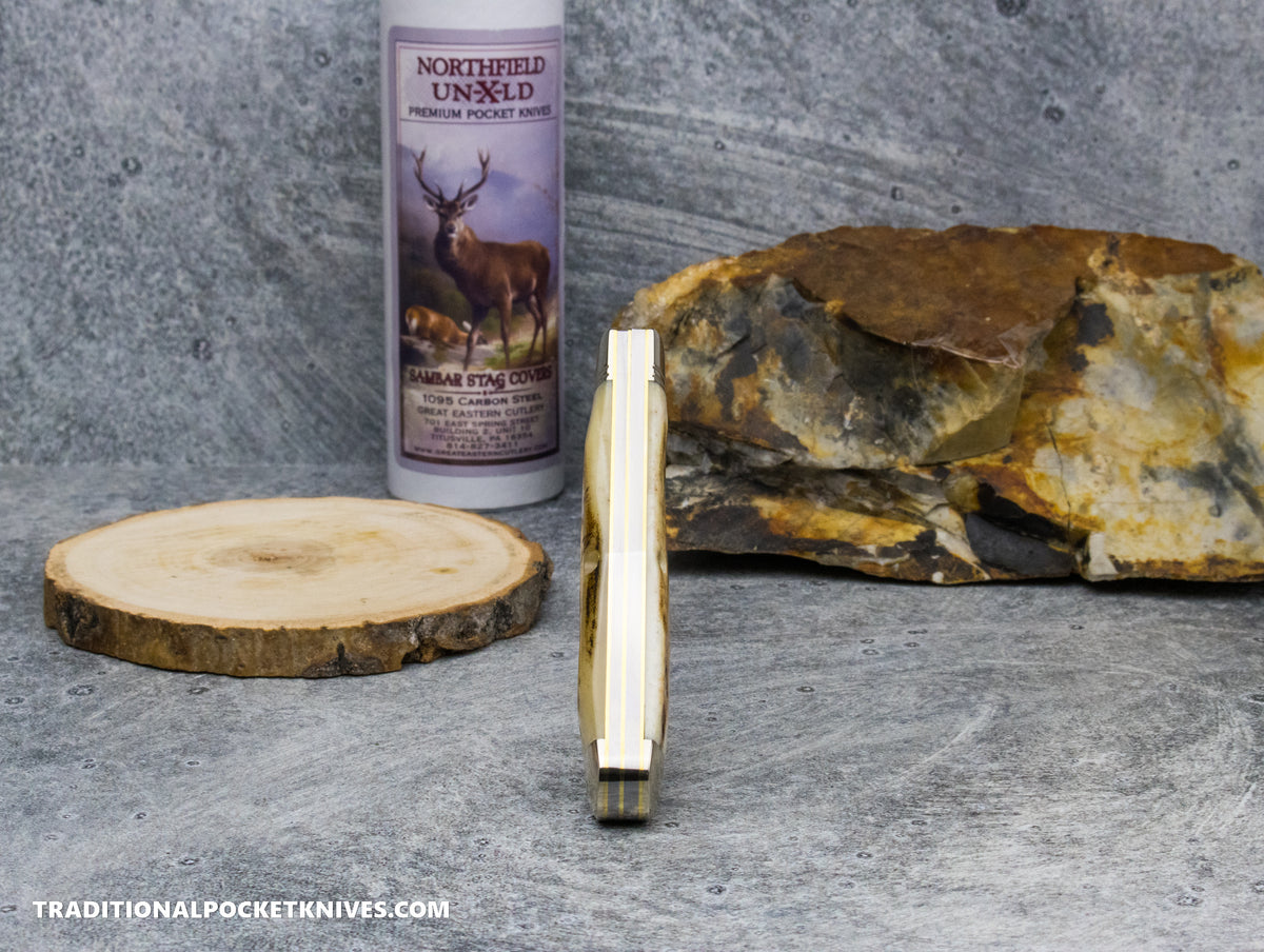 Great Eastern Cutlery #922225 Northfield UNLXD Eureka Jack Sambar Stag #6
