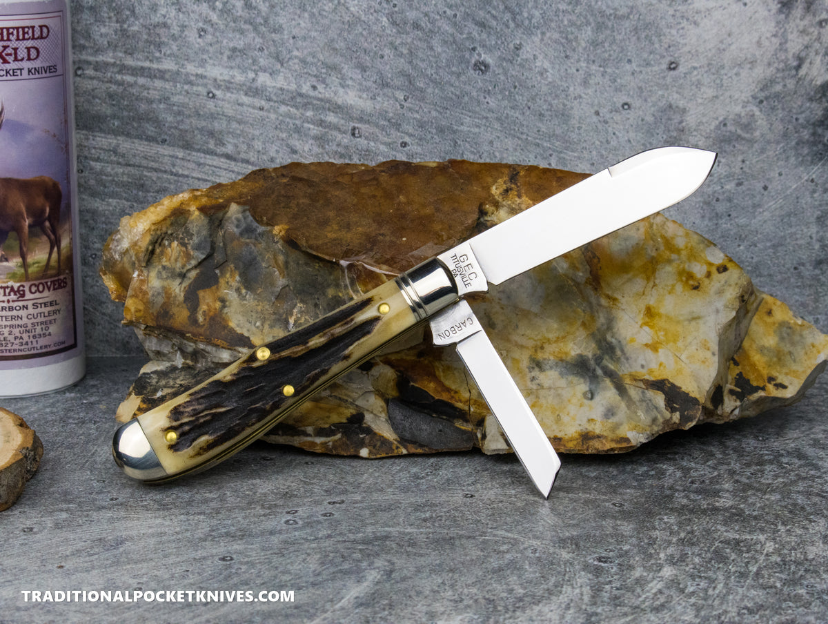 Great Eastern Cutlery #922225 Northfield UNLXD Eureka Jack Sambar Stag #7