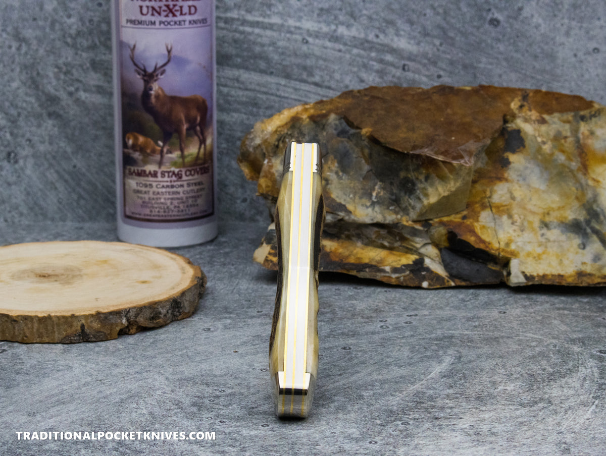 Great Eastern Cutlery #922225 Northfield UNLXD Eureka Jack Sambar Stag #7