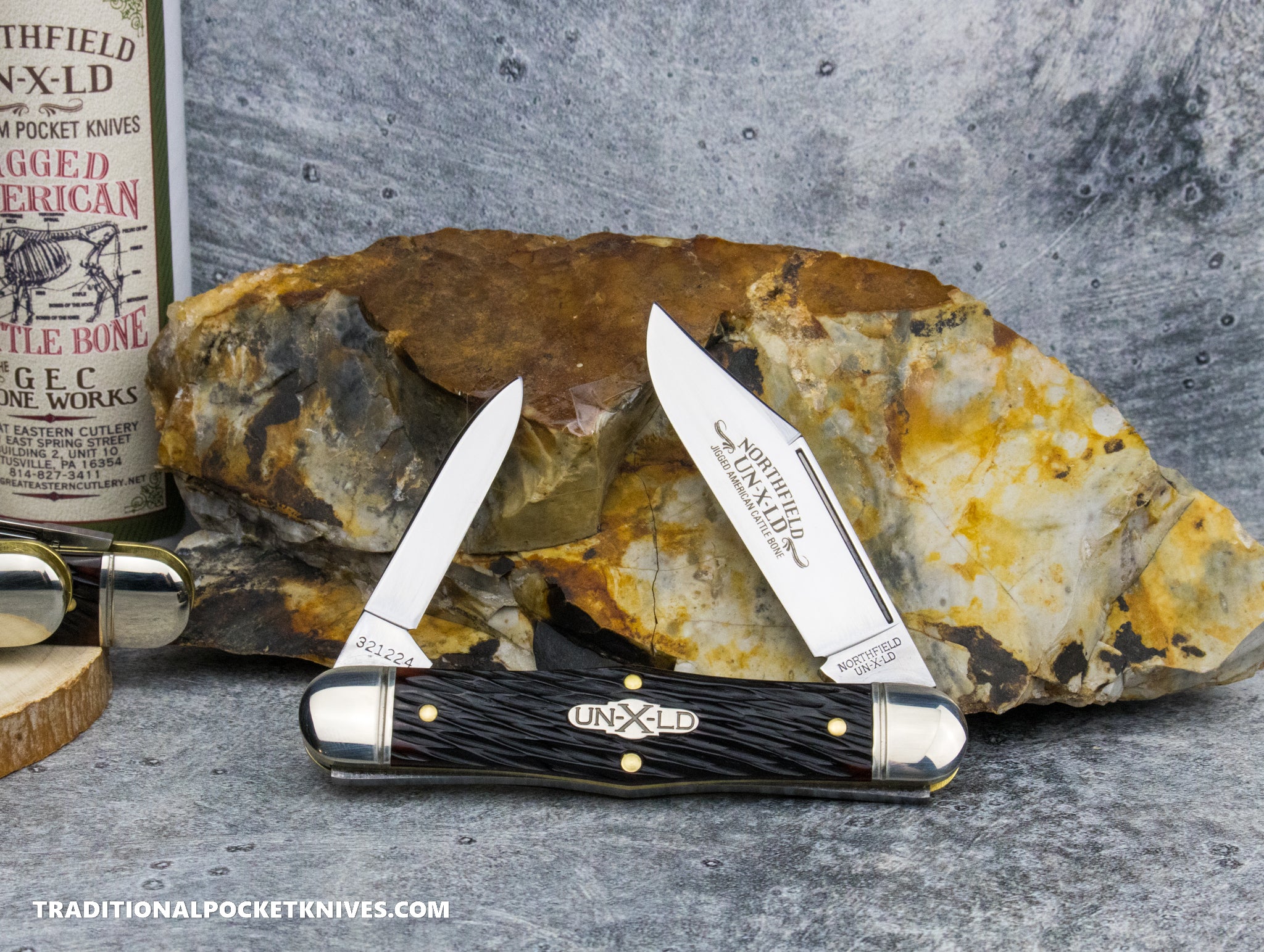 Great Eastern Cutlery #321224 Northfield UNXLD Engineer Hemlock