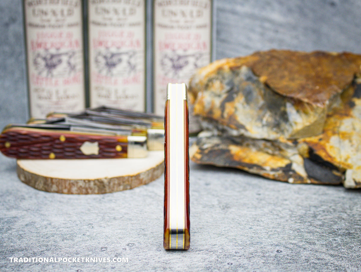 Great Eastern Cutlery #391224 Northfield UNXLD Horse Rancher Indian Paintbrush Worm Groove