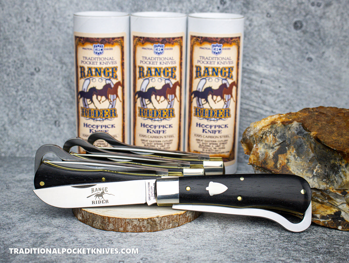 Great Eastern Cutlery #725224HP Range Rider Gabon Ebony