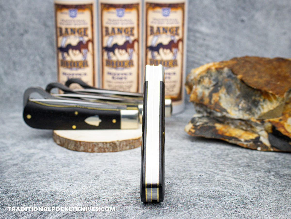 Great Eastern Cutlery #725224HP Range Rider Gabon Ebony