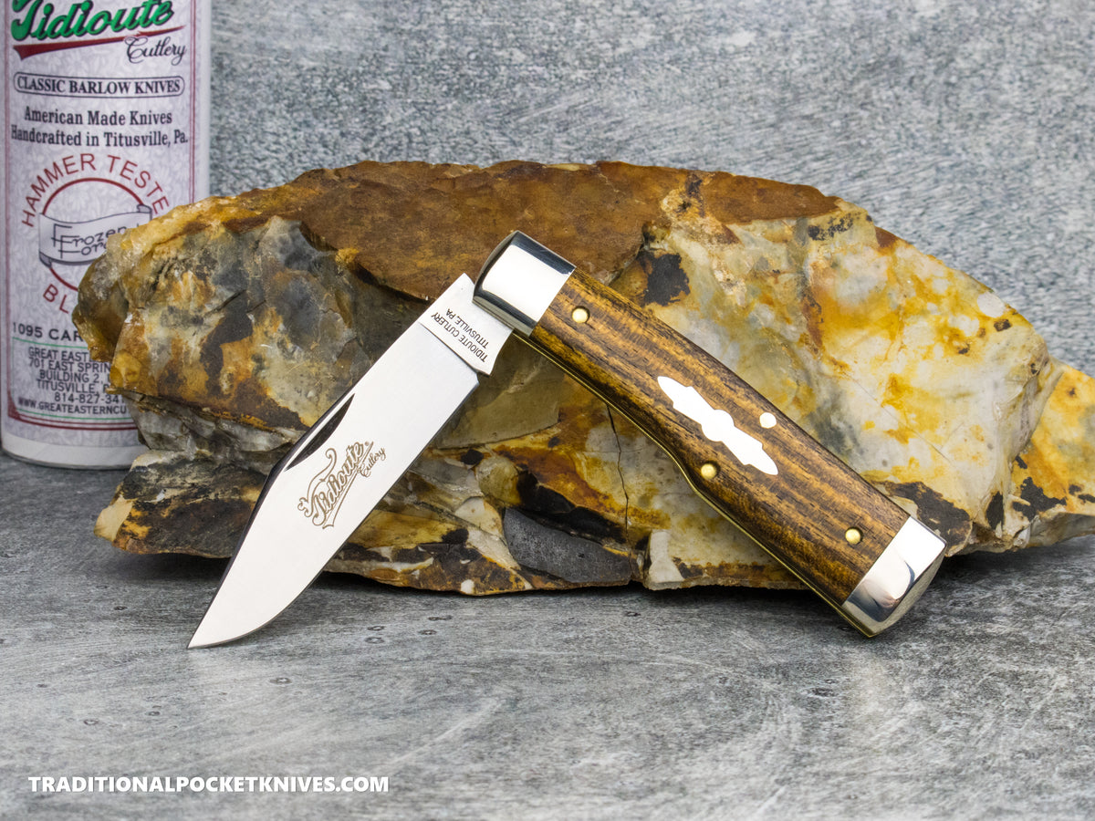Great Eastern Cutlery #441126 Tidioute Cutlery Buffalo Jack Bocote Wood
